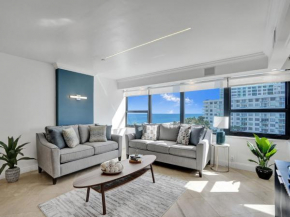 Spacious Ocean View Condo Beach Service 803